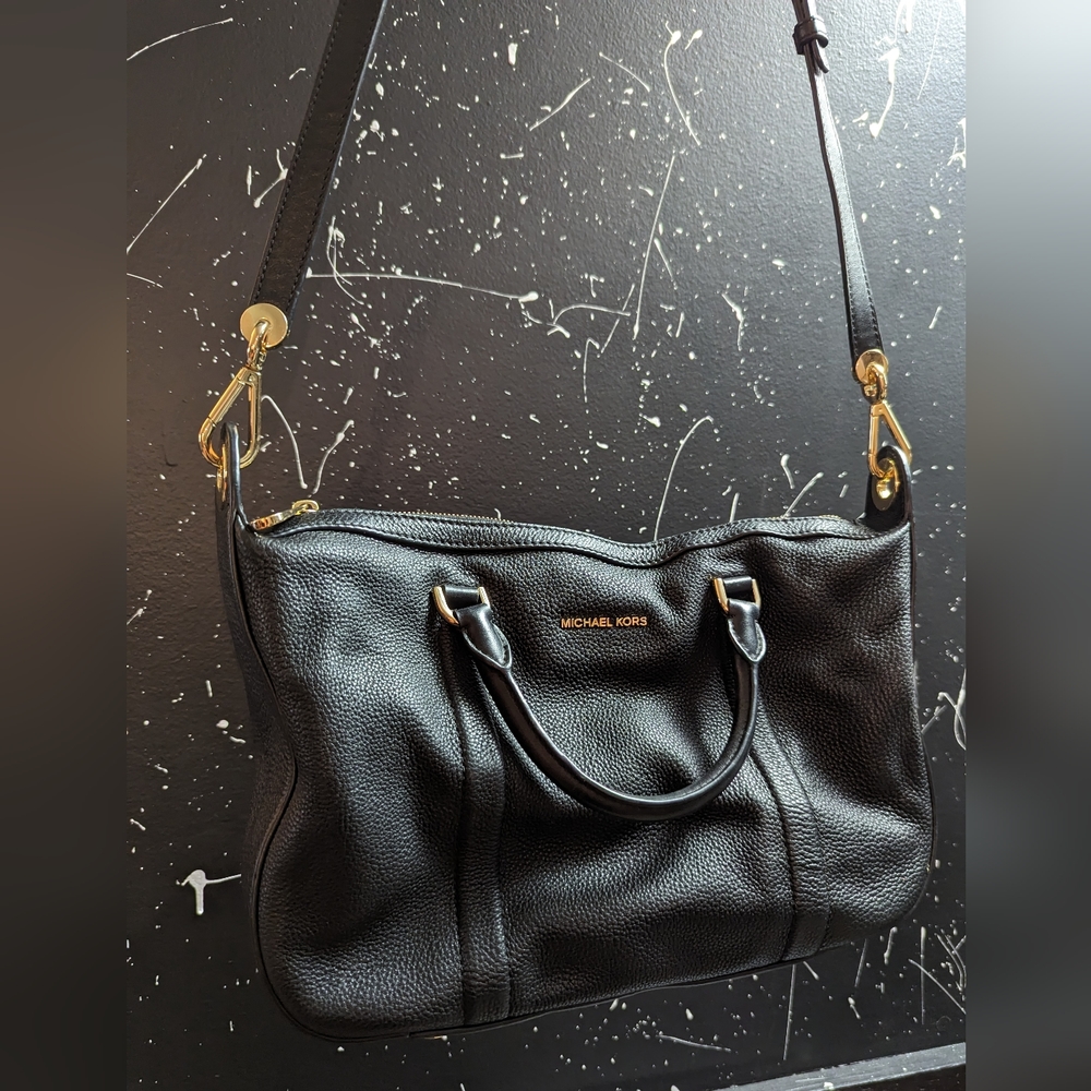 MICHAEL Kors Raven Large Satchel